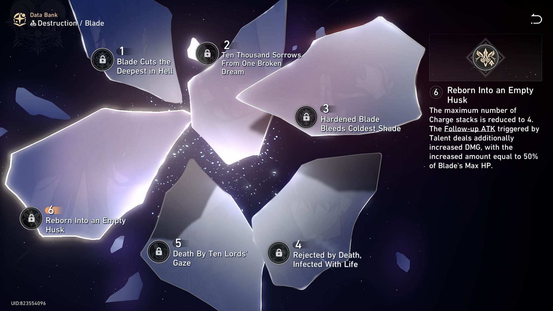 Reborn Into an Empty Husk (Image via Sportskeeda Gaming || HoYoverse)